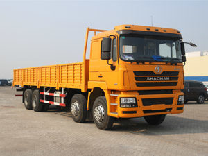 Shacman F3000 6X4 340HP Flatbed Truck with sides wall (2)