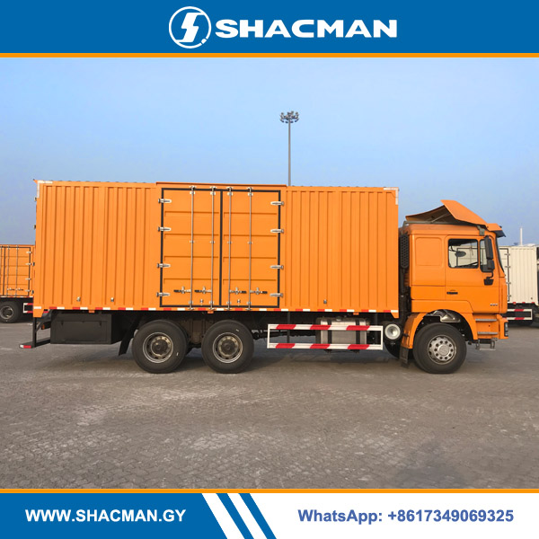 Shacman F3000 6×4 300hp Steel Box truck